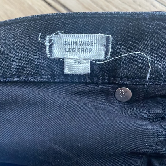 Madewell Wide Leg Cropped Jeans - Picture 4 of 4